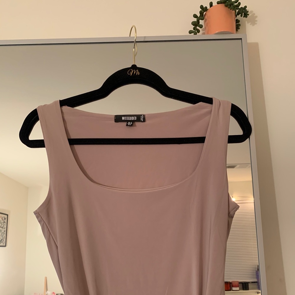 Missguided Nude Bodysuit NWOT
